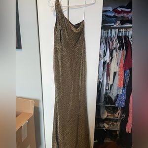 Lulu’s One Shoulder Dress NWT